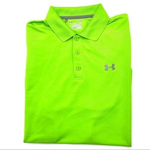 Under Armour Men’s Golf Short Sleeve Shirt, Size L